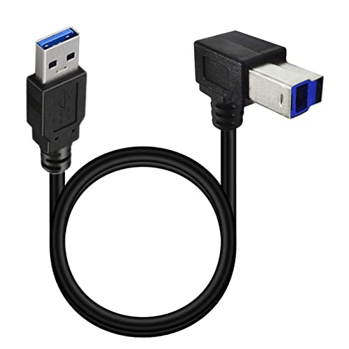 【未使用品】まとめ売り40本・USB3.0 A-Bケーブル 極細 USBケーブル 0.5m USB3.0 USB A-microBコネクタ ブラック