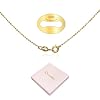 DIVERDI 18K Gold Plated 925 Sterling Silver Chain for Women - 18 Inch Thin 1.1mm Dainty Cable Necklace, Triple-Layered for Long-Lasting Shine, Artfully Crafted in Thailand, Hypoallergenic & Anti-Tarnish #1