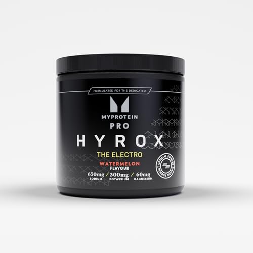 Myprotein PRO x HYROX The Electro | Advanced Electrolyte Watermelon Hydration Powder | 650mg Sodium & 300mg Potassium | Supports Hydration Muscle Function & Recovery | Vegan-Friendly | 30 Servings