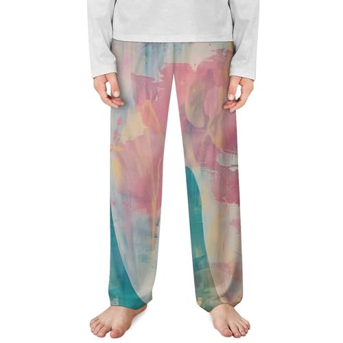 Tooth Shapes with Rainbow Tie DyeChildren's Casual Pajamas140CM