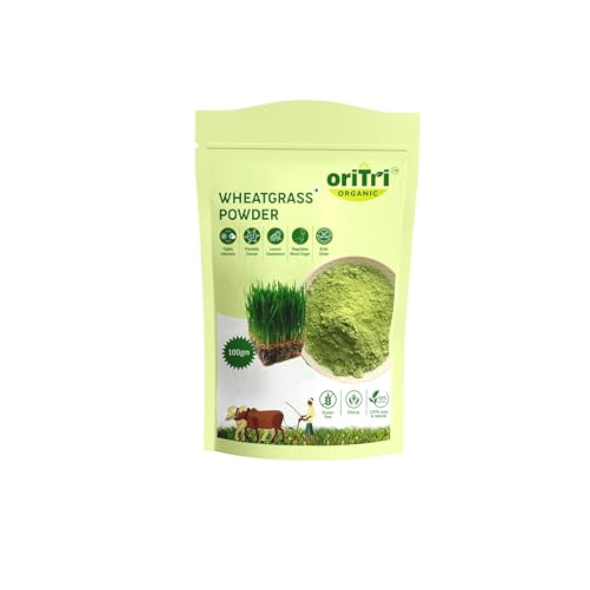 Organic Wheat Grass & Pomegranate Peel Powder Combo Pack