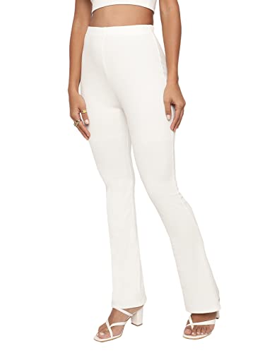 Image of Shasmi Women's Yoga Dress Pants Stretchy Work Slacks Business Casual Office Straight Leg /Boot-Cut Elastic Waist Regular Fit Trouser Pant (Pant 57)