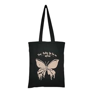 DANIOO Canvas Reusable Cloth Tote Bag With Zipper and Inner Pocket For Women and Girls, Travel/Beach/Gift/College Tote bag Pack Of 1 (Black)