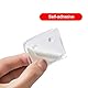 10 Stück Duschvorhang Clips, Selbstklebende Guard Vorhang Stop Clips, Transparente Vorhang Clip Winddichte Vorhang Klammern Badezimmer Gardinenhalter Vorhang Clips für Dusche Verschütten