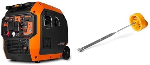 WEN Quiet 6800-Watt Dual Fuel RV-Ready Electric Start Portable Inverter Generator with Fuel Shut Off