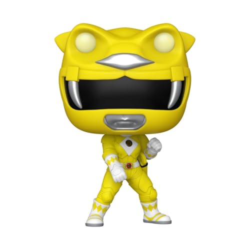 Funko Pop! Movies: Mighty Morphin Power Rangers Movie - Yellow Ranger - Figurine en Vinyle à Collectionner - Idée de Cadeau - Produits Officiels