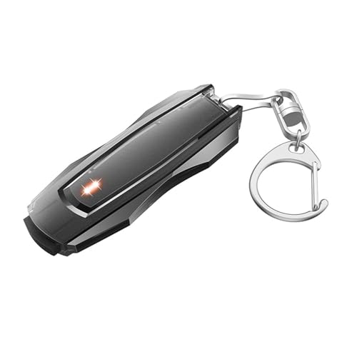 CHAKAE Herramienta de descarga de anillos de eliminación de electricidad para coche, llavero portátil, eliminador de carrocería de coche, dispositivo de protección estática