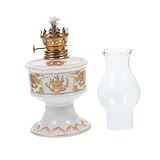 Éclairage fiable et traditionnel : La lampe à huile ancienne utilise du pétrole pour offrir une lumière stable, idéale pour situations nécessitant un éclairage continu sans dépendance à l'électricité, apportant une ambiance chaleureuse et rassurante.