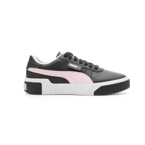 PUMA Kids Girls Cali Lace Up Sneakers Shoes Casual - Black