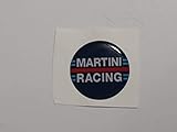 martini racing lancia abbigliamento  1 Aufkleber mit Harz Beschichtet Aufkleber 3D Martini Racing 10 mm Abarth Lancia Delta