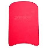 Sport-Thieme Schwimmbrett Aqua | Hygienischer PE-Schaum, porenglatt, elastisch | Für Schwimmtraining & Wassergymnastik | 41x27x5 cm | Gewicht 140 g