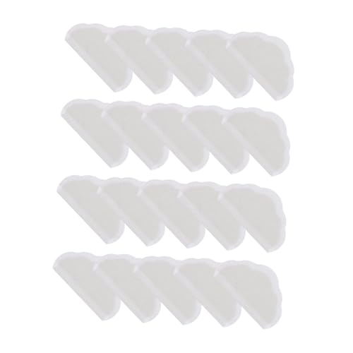 LOLIPPYY 20 piezas Almohadillas Desechables Antisudor para Axilas Absorbentes Protección Duradera para Previenen Manchas y Mantienen Ropa Secas