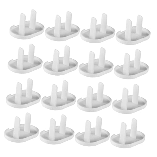 BRIGHTFUFU 40Pcs Safety Outlet Plug Covers Childproof Electric Socket Protector Odorless Material Easy to Install Prevents Electric Shock for Design