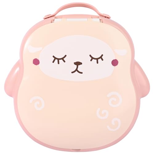 Bebamour Portable Potty Seat for Kids Travel - Foldable Training Toilet Chair for Toddler Girls with Storage Bags for Outdoor and Indoor Easy to Clean (New Pink)
