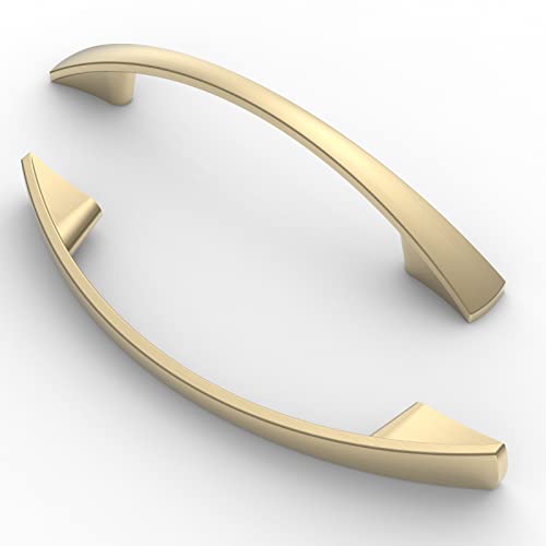 FURNIWARE Pack of 10 Cabinet Pulls, Zinc Alloy Drawer Pulls, Hardware Modern Kitchen Cabinet Door Handles