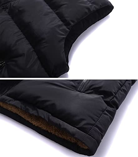 Msmsse Men's Outerwear Vests Casual Winter Outdoor Padded Puffer Vest For Men 01 Army Green L #TOP5