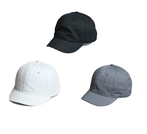 Casquette baseball bord court Faringoto souple pliable style casquette de cycliste