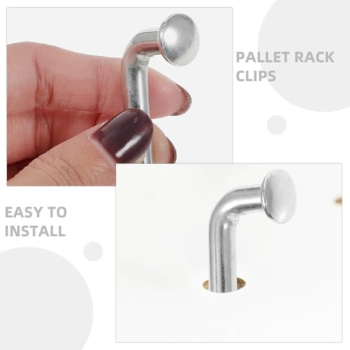 Goupilles de sécurité robustes en acier pour rayonnage industriel (70pcs)