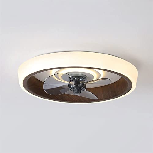 Lustre ventilateur de plafond intelligent 19,7 pouces à intensité variable