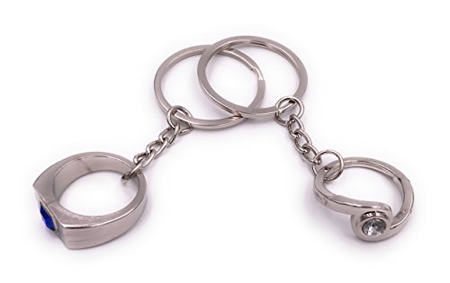 H-Customs Anello per Coppie Anello Ciondolo