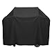 Produktbild qingtang37 Grill Abdeckhaube, BBQ Grill Abdeckhaube Grillabdeckung, BBQ Cover Schutzhuelle Haube Grill Abdeckplane wasserdicht mit Aufbewahrungstasche (145x 61x117cm, Schwarz)