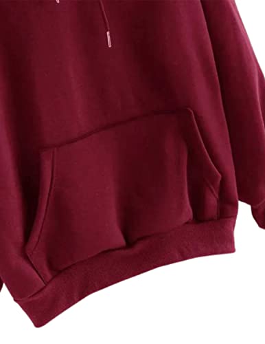 Image of JUNEBERRY Cotton Spun Casual Solid Full Sleeves Women Stylish Hooded Neck Regular Fit Hoodie for Winter