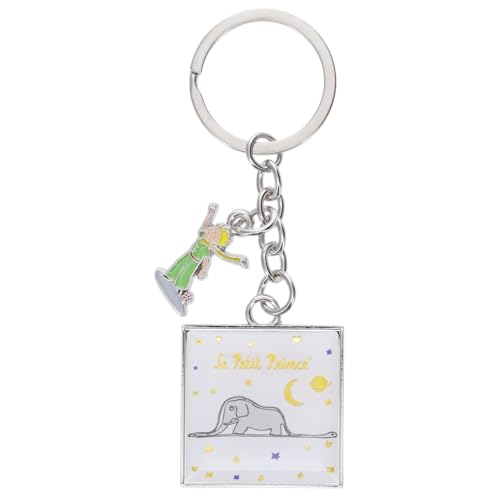 Llavero de metal colección El Principito Elefante y Serpiente (Prince)