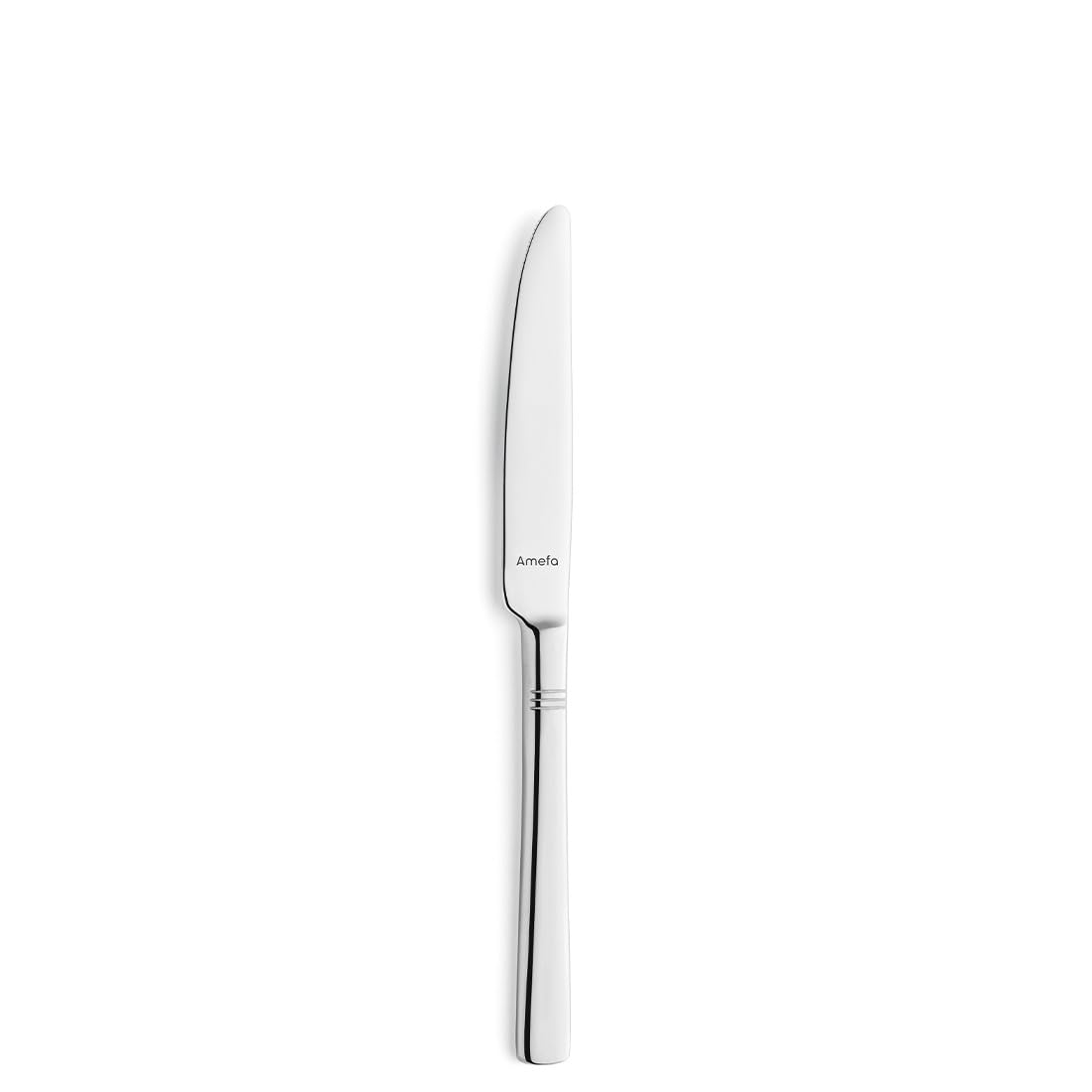 AMEFA Palmon Besteck Set | 24-teilig | Besteckset für 6 Personen | Edelstahl Rostfrei | Spülmaschinenfest | Dezente Akzente am oberen Griffende | rostfrei, spülmaschinenfest, Wellenschliff, 5 mm, Tafelmesser, Tafelgabel, Tafellöffel, Kaffeelöffel, Geschen