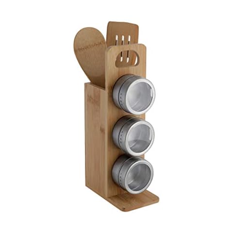 axentia Especiero, Color Madera/Transparente, Aprox. 80 ml Cada uno Cover