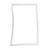 Whole Parts Refrigerator Freezer Door Seal Gasket, (Magnetic Strip Inside, White), Single Piece, Part# 005450-000 - Replacement & Compatible with Some Viking Refrigerators