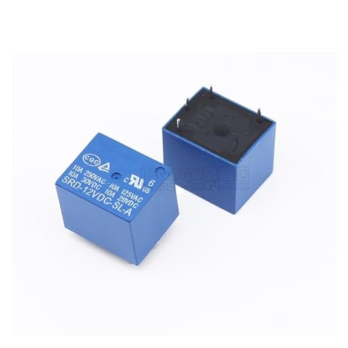 Relé de potencia SRD-24VDC-SL-A para domótica doméstica y automatización de luces 24V