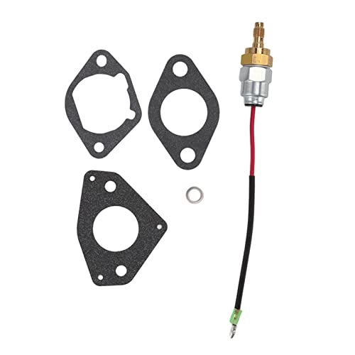 SPYMINNPOO Carburetor Fuel Solenoid Kit with Gaskets, Easy to Install Replacement for Command and Courage Engines, Mower Purpose