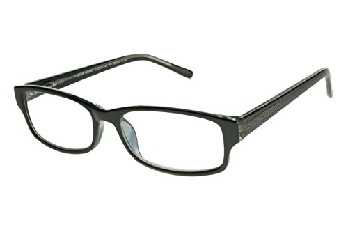 Foster Grant James Progressive Black Multifocus Readers (+1.75)