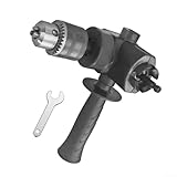 Adaptateur multifonction : ce convertisseur à angle droit est conçu pour la flexibilité, avec un mandrin à trois mâchoires qui peut accueillir des forets de 5 mm à 10 mm pour diverses applications.
