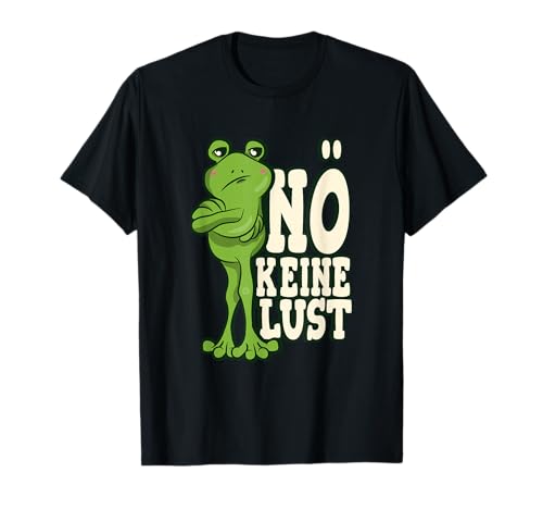 Funny Frog No keine Lust Frogs No Motivation T�V���c