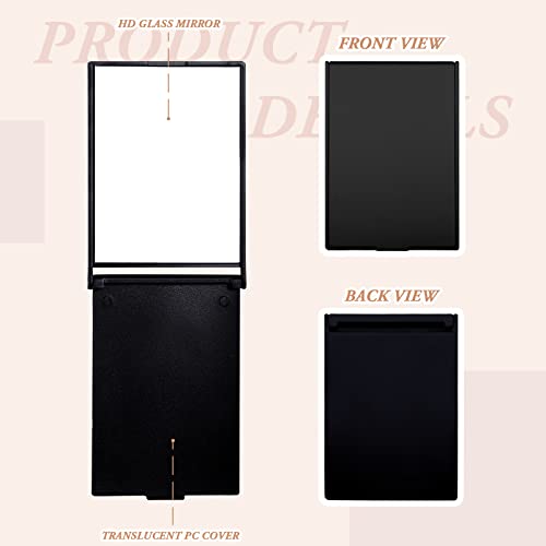 Espejo compacto plegable para maquillaje 16 pcs miniatura 3