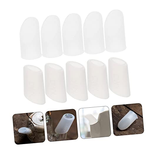 Accessoires pour théière avec couvercle de bec protecteur blanc - 5