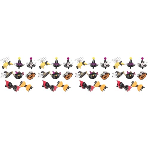 Barrettes citrouille Halloween VALICLUD lot de 32 épingles à cheveux fantaisie pour enfant
