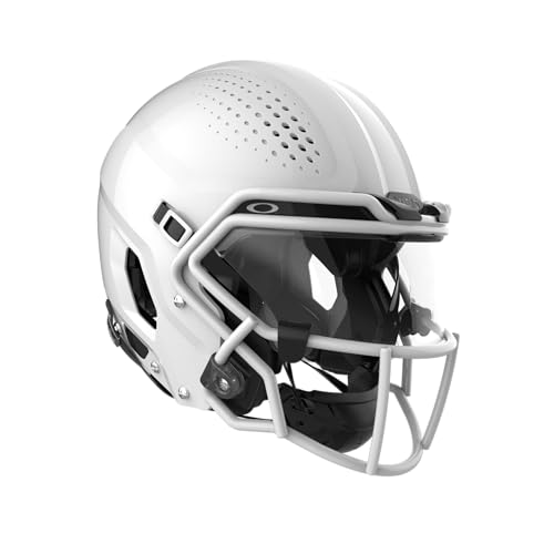 VICIS ZERO2 Youth Elite Football Helmet, Molded Gloss White, Large, SO-212 Facemask