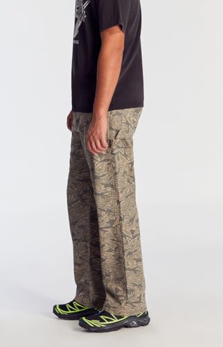 PacSun Men's Dylan Carpenter Baggy Jeans Dark Camo3