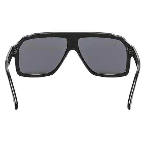 Trendy Oversized Square Sunglasses for Women Men Retro Chunky Frame Pilot Sun Glasses 90s Shades UV Protection Sunnies3