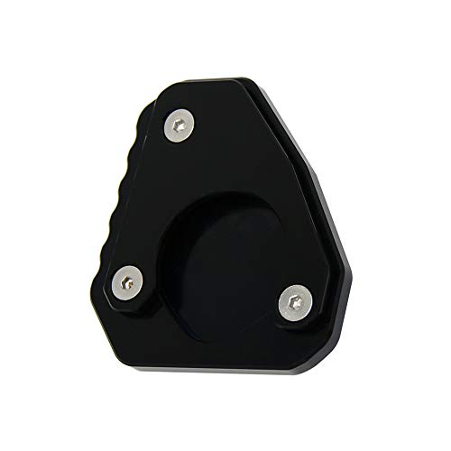 Yorten Placa de suporte lateral para suporte de apoio para motocicleta Adicionar estabilidade para s