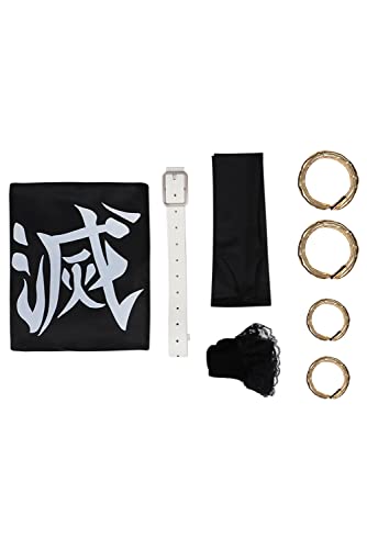 Gonriya Cosplay Costume Tengen Uzui Outfit Uniform Anime Halloween Full Set