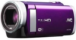 JVC Everio GZ-EX210 1080p HD Wi-Fi Everio Digital Video Cameravideo Camera with 3-inch LCD Screen Violet GZ-EX210VUS