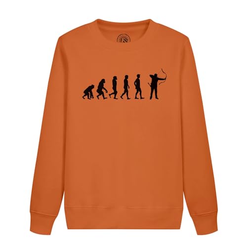 Sweatshirt enfant tir à l'arc archer évolution sport