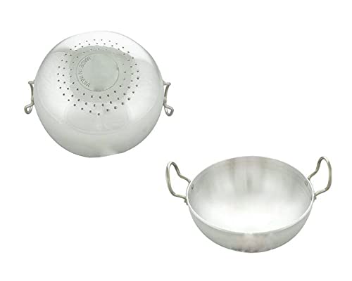 Set de 2 Kadhai de Aluminio Tamaño Muy Pequeño miniatura 3
