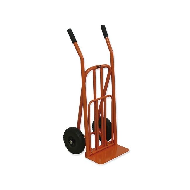 Carretilla de Hierro CR-H250/PG con Ruedas de Goma Maciza para Carga hasta 250 kg