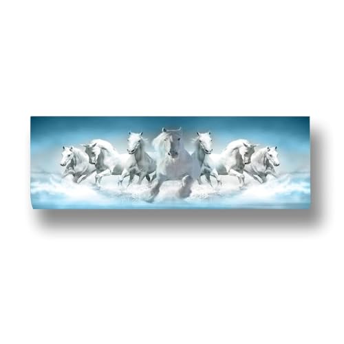 Image of Polyester Printed Air Conditioning Dust Cover Folding Designer Ac Cover For Indoor Split Ac 1.5 Ton (97X 31X 21 Cm ) (7 Horse)