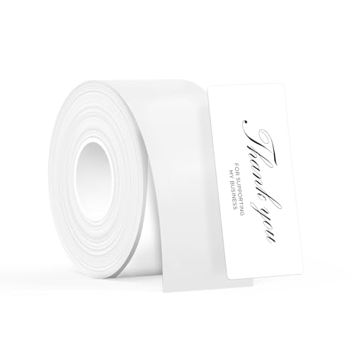 SUPVAN T50M Laminated Label Tape 0.98x2.59 in