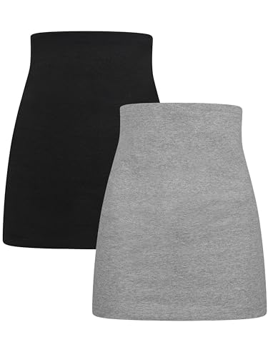 Herzmutter Bauchband-Tube Lang - 2er-Set - Baumwolle -...